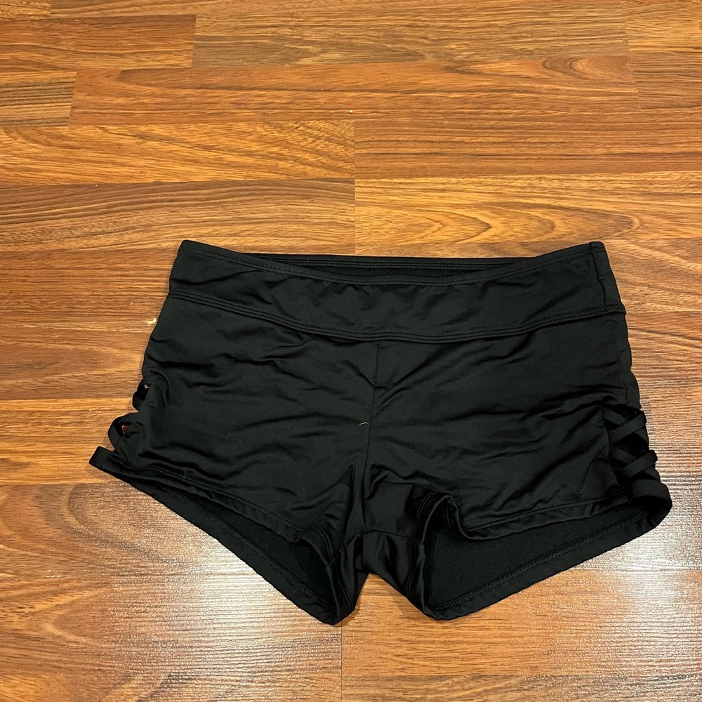 Black Swim shorts
